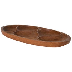 Vintage Midcentury Teak Tray from Laur. Jensen