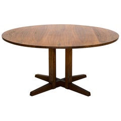 Early George Nakashima Round Cluster Table, United States, 1958