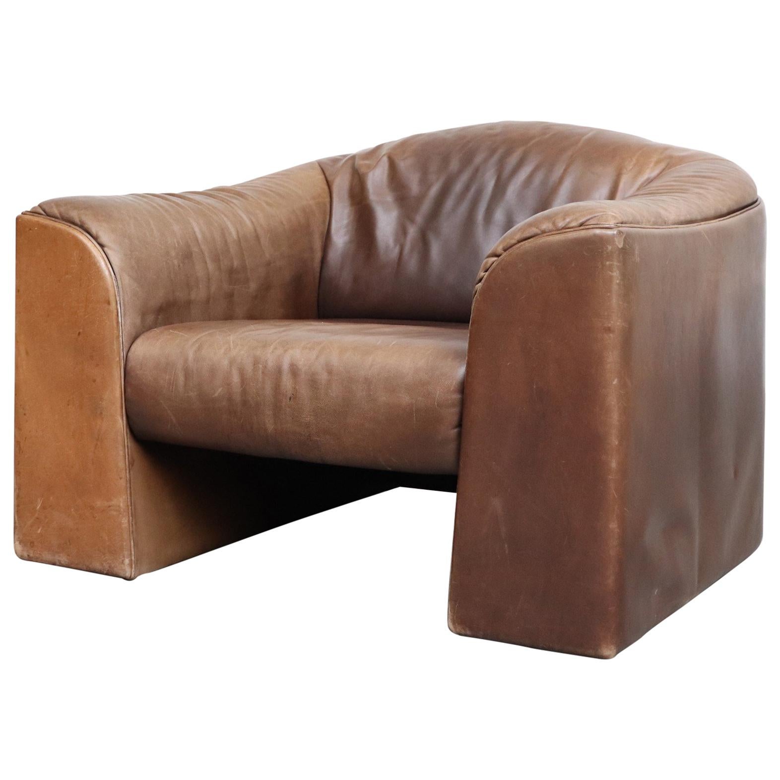 Walter Knoll Leather Lounge Chair