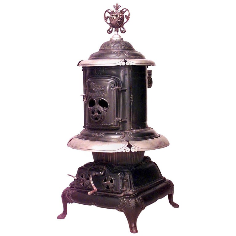 Victorian Wrought Iron Stove For Sale at 1stDibs | pot belly stove for sale,  pot bellied stove, pot belly stoves for sale
