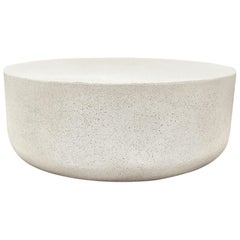 Cast Resin 'Millstone' Coffee Table, Natural Stone Finish by Zachary A. Design