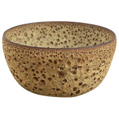 Glazed Earthenware Bowl by James Lovera, United States, 1976