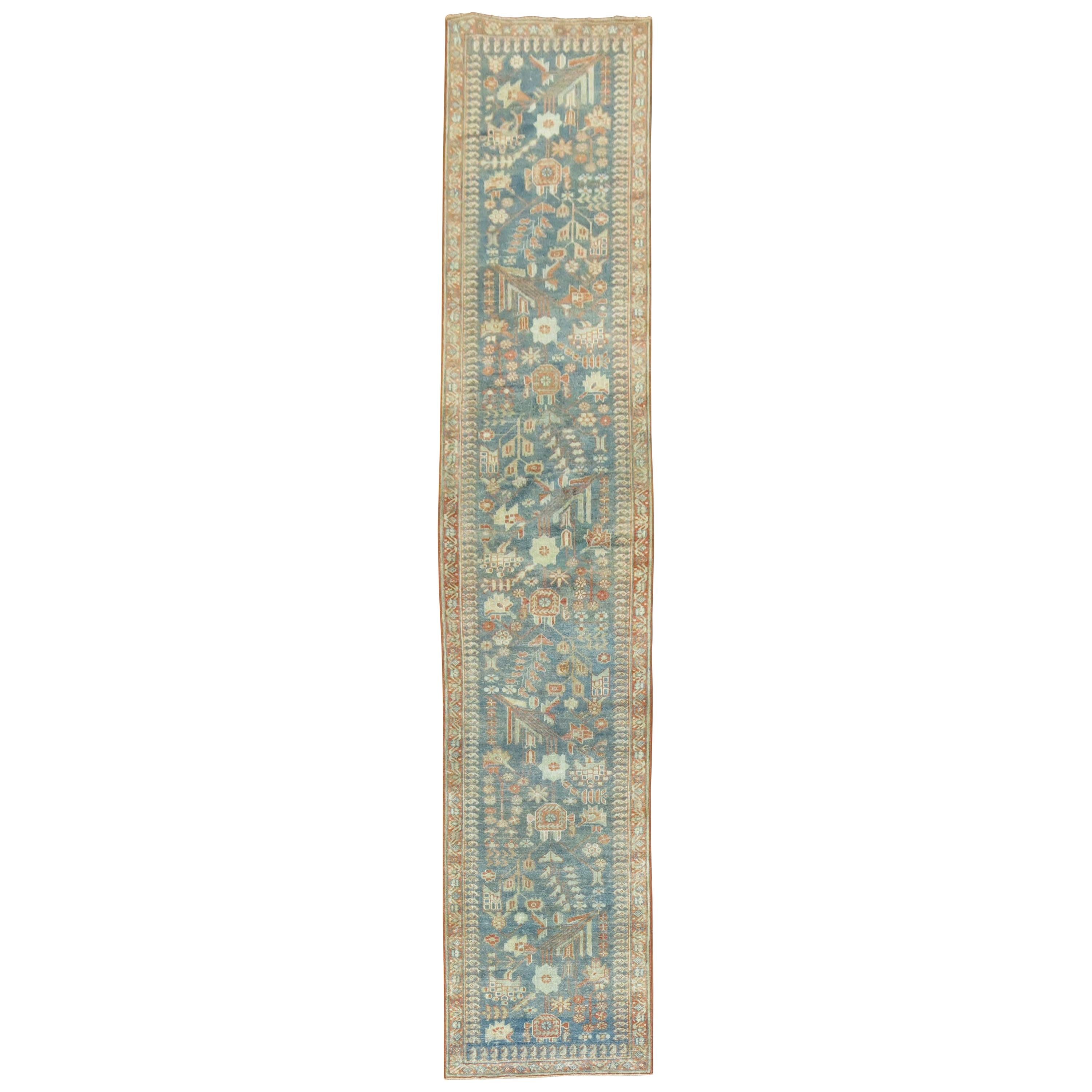 Zabihi Collection Persian Malayer Alfombra Estrecha