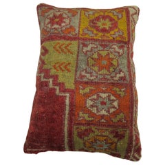 Antique Turkish Rug Pillow
