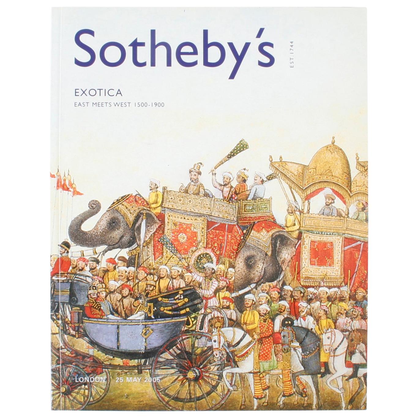 Sotheby's: Catalogue Exotica East Meets West 1500-1900, May 2005 For Sale