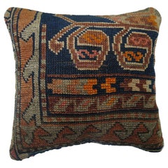 Blue Persian Rug Pillow