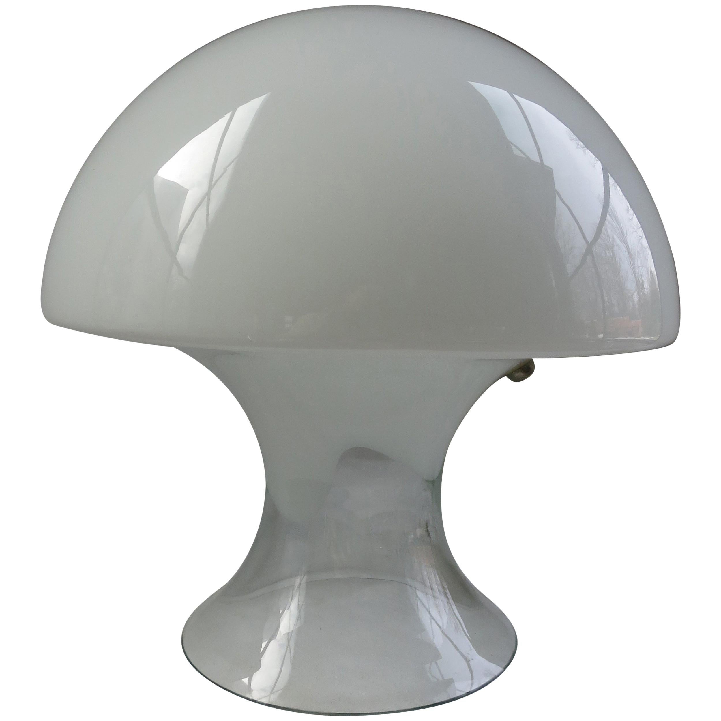 Gino Vistosi Murano Glass Table Lamp For Sale