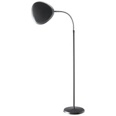 Lampadaire Cobra de Greta Grossman, gris anthracite