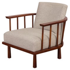 T.H. Robsjohn Gibbings Barrel Lounge Armchair for Widdicomb