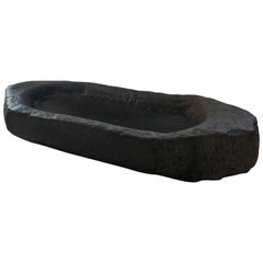 Charcoal Gray Stone Bowl from India