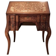 Inlaid Desk Early 20th Century