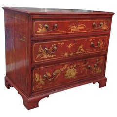 Superb Georgian Chinoiserie Chest