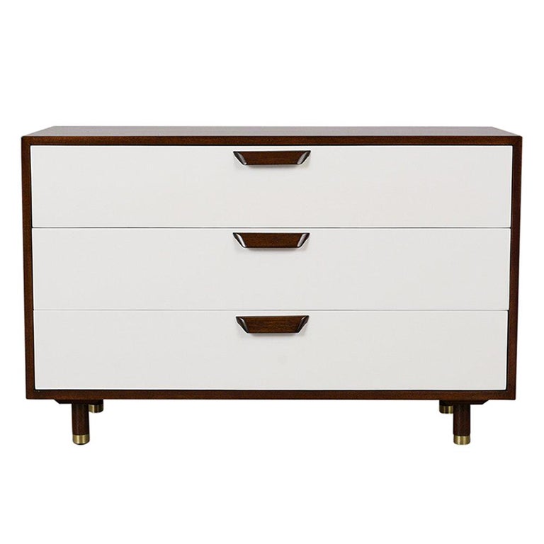 Mid Century Modern Lacquered Chest Of Drawers For Sale At 1stdibs