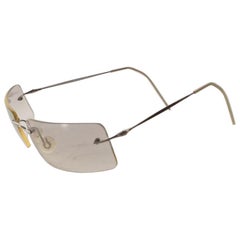 Modernist Sunglasses by Armani Chrome Shades