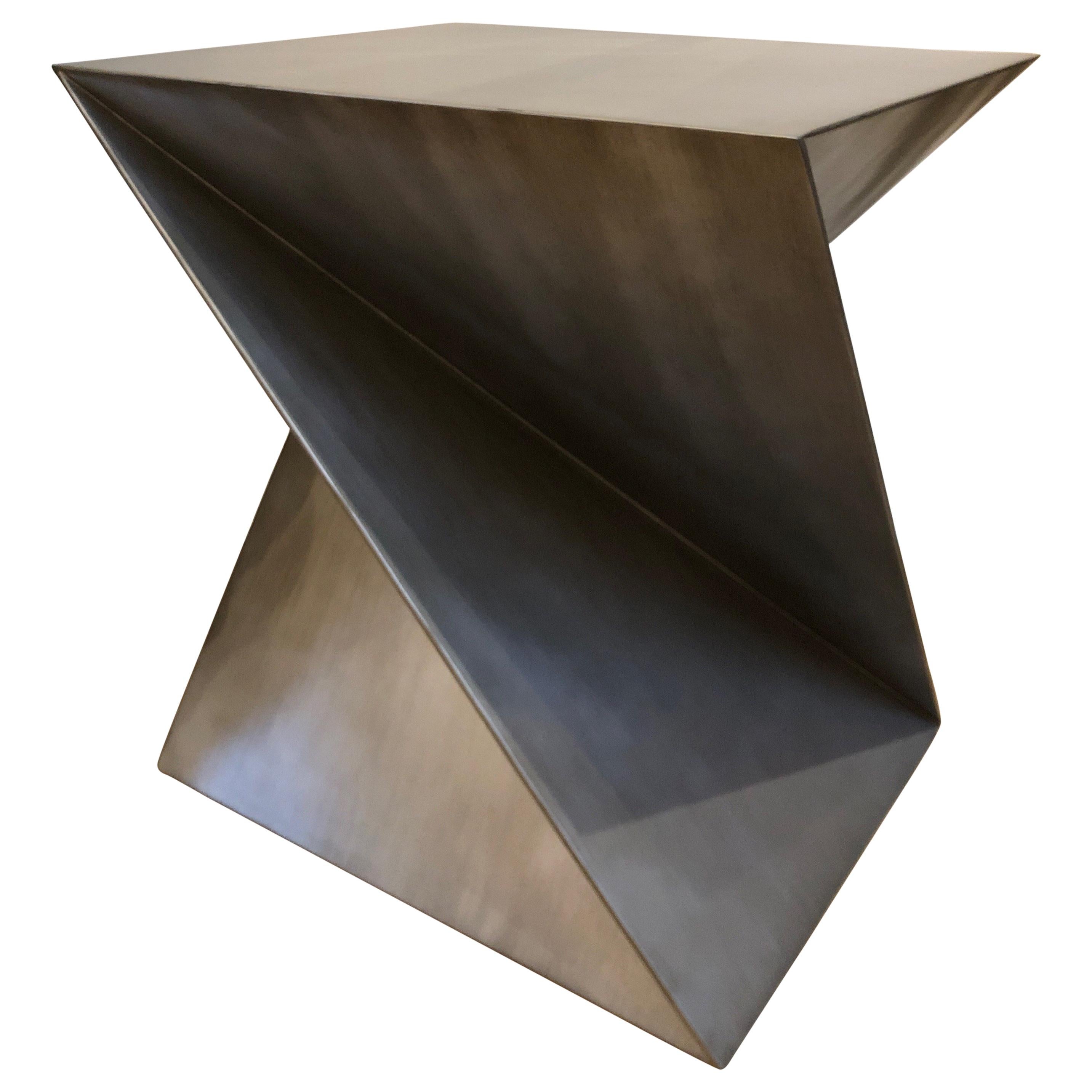 Contemporary Geometric Side Table, Style of Mathieu Mategot