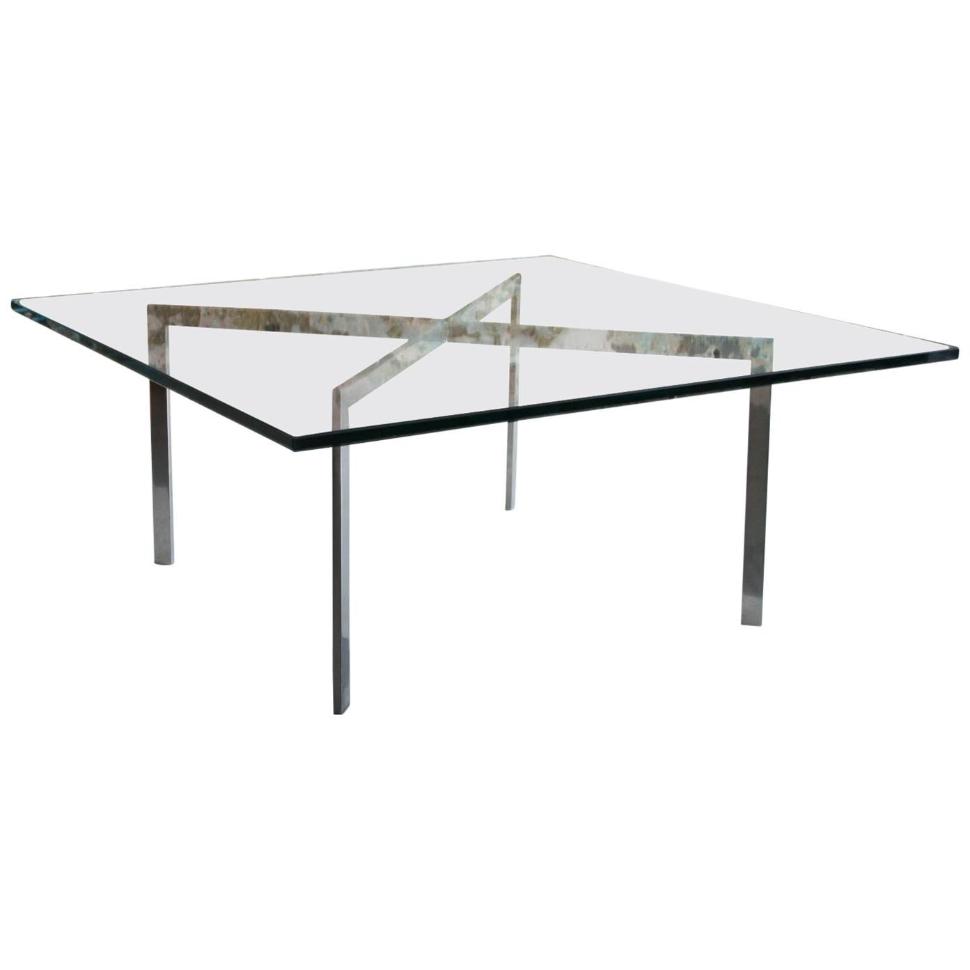 Mies van der Rohe Barcelona Table for Knoll in Excellent Condition
