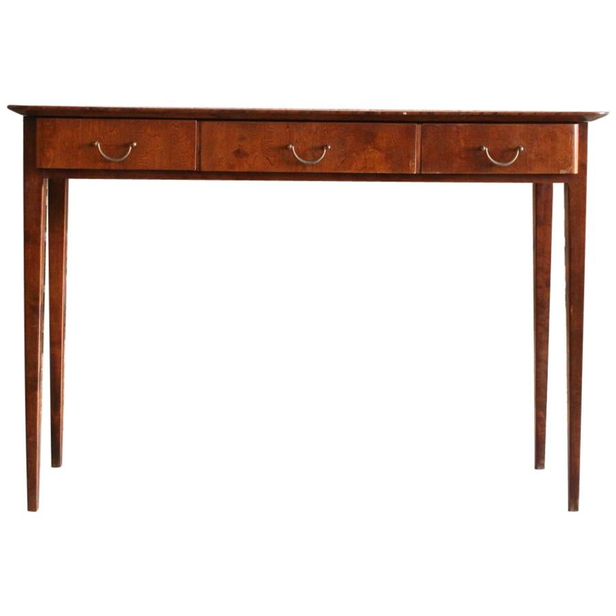 Mid-Century Modern Swedish Rosewood Console Table after Josef Frank For Sale