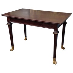 Regency Style Library Table