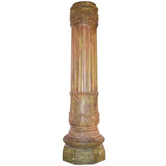 Pair of Antique Iron Columns