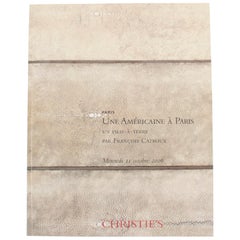 Christie's: Une Americaine a Paris Un Pied-a-terre Par Francois Catroux Paris