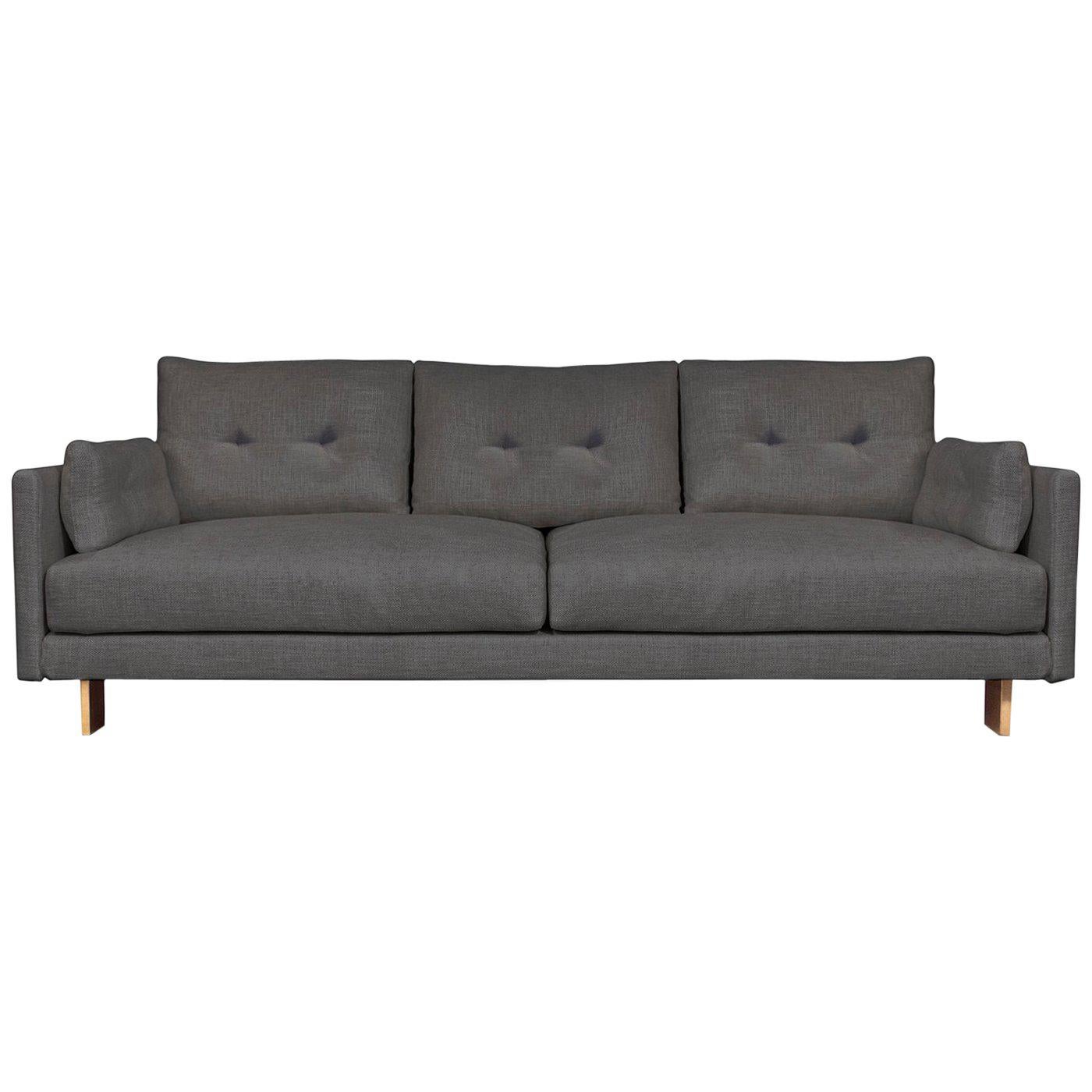 Malibu Sofa in Charcoal Bouclé