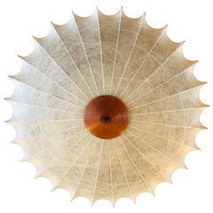 Achille Castiglioni 1960s Italian Flush Ceiling Light