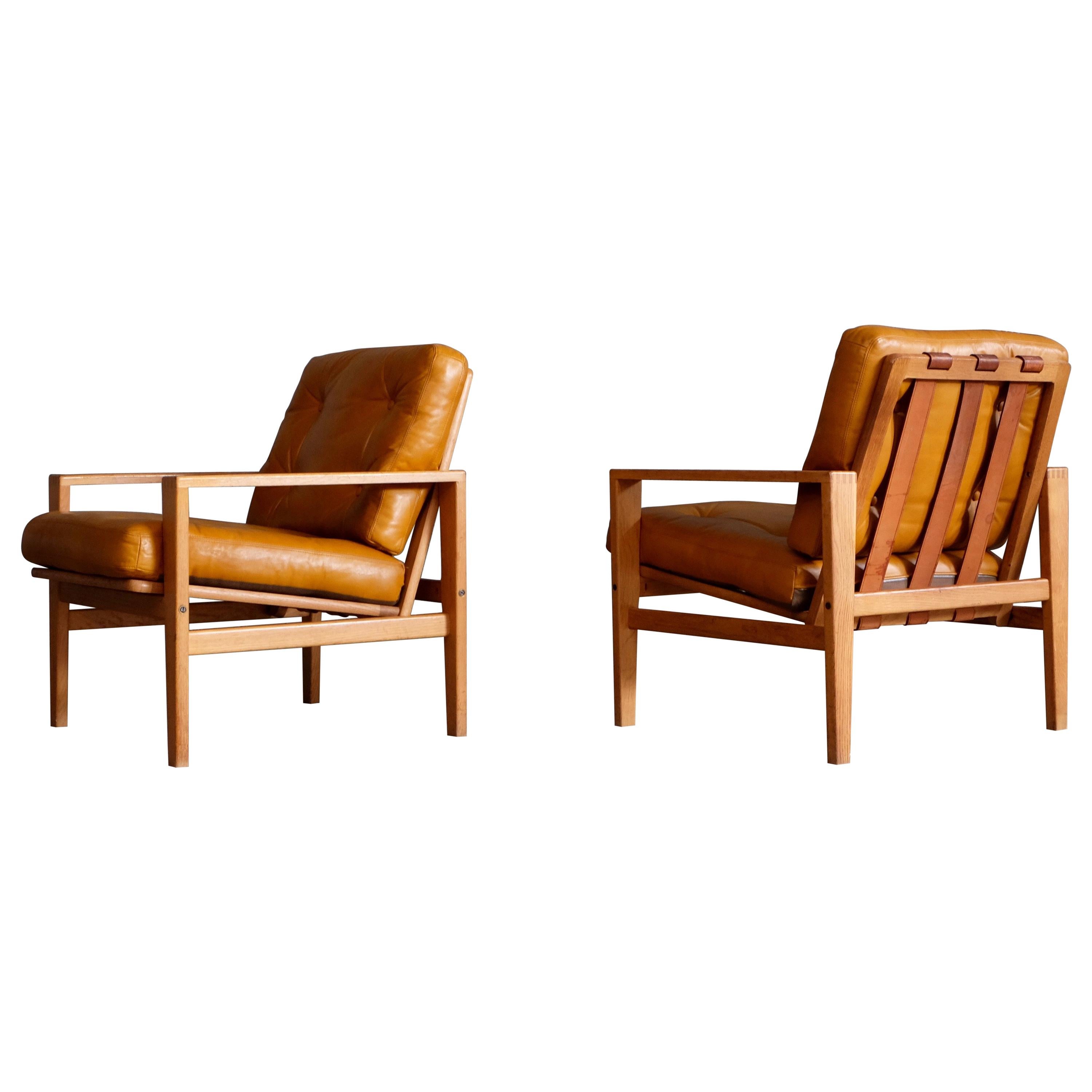 Pair of Swedish Easy Chairs, 1960s