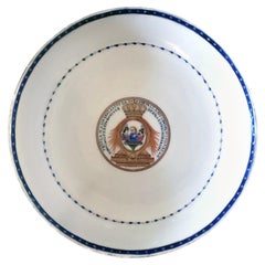 Chinese Export European-Subject Saucer Dish for Mexican Market, King Charles IV