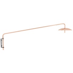 Signal Swing Arm Sconce in Copper, Long, from Souda, Made to Order
