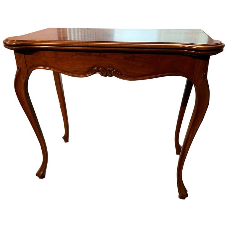 Burled Wood Flip Top Convertible Console Or Dining Table For At Burled Wood Flip Top Convertible Console Or Dining Table For