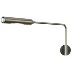 Lumina Flo Wall M Lamp in Gunmetal by Foster+Partners