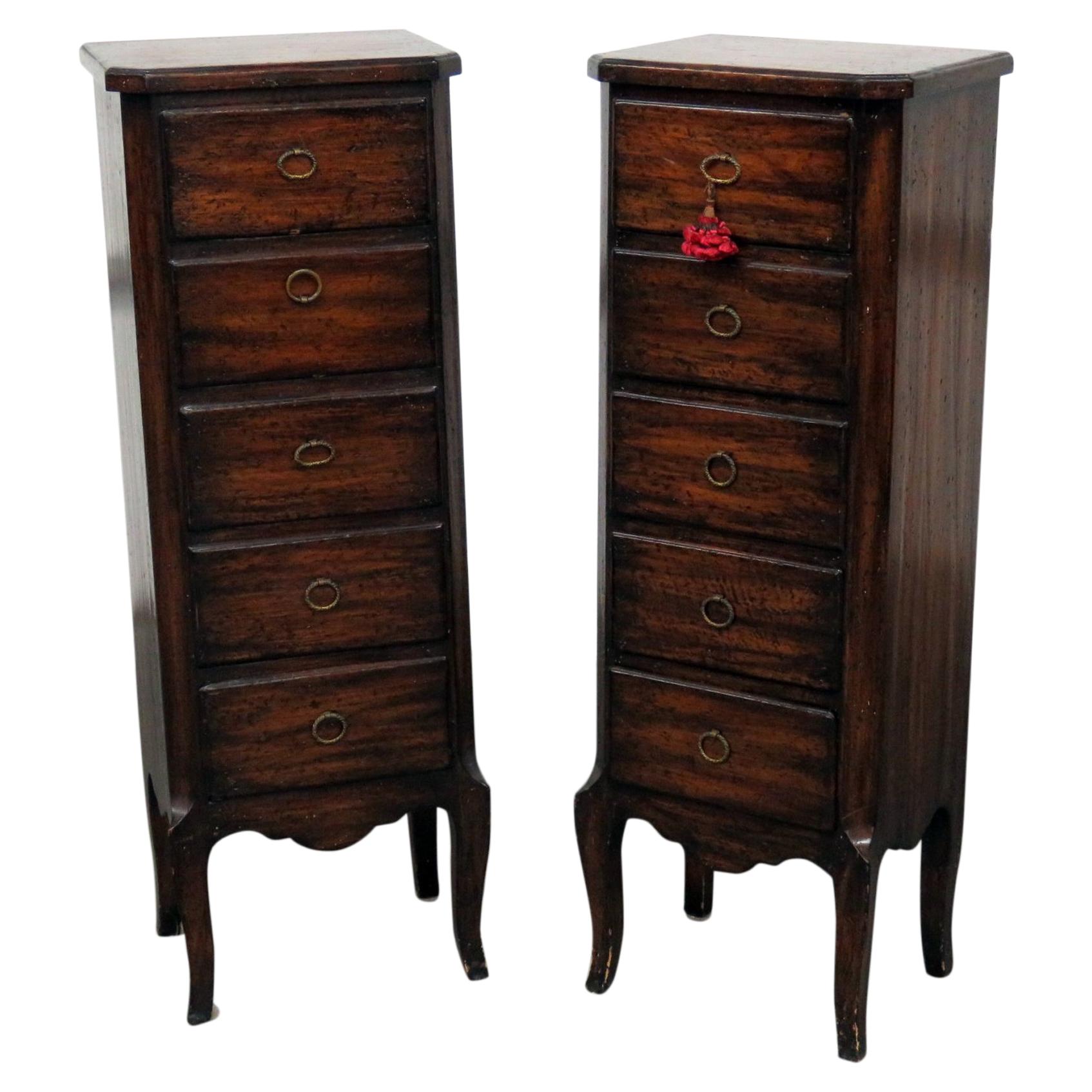 Pair of Louis XV Style Lingerie Chests