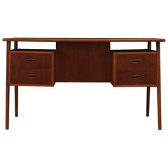 Writing Desk Danish Design Vintage, 1960-1970