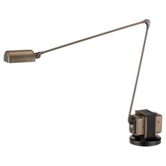 LED-Tischlampe Lumina Daphine in Bronze-Metallfarbe von Tommaso Cimini