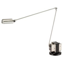 Lumina Daphine LED Table Lamp in Brushed Nickel by Tommaso Cimini