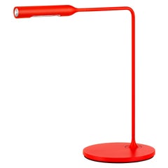Lumina Flo Bedside Lamp in Matte Red by Foster+Partners
