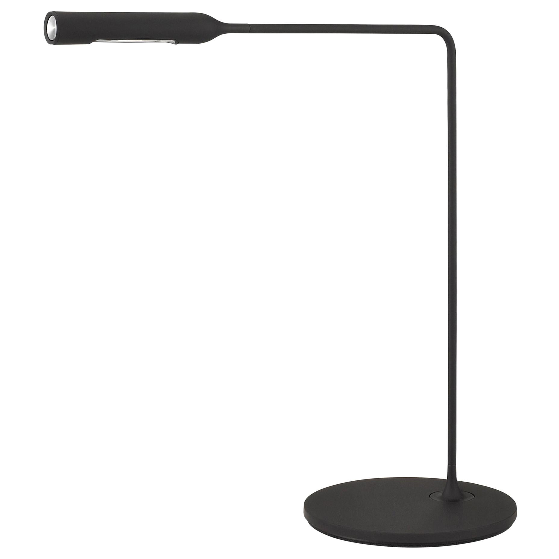 Lumina Flo Desk Lamp in Black by Foster+Partners For Sale