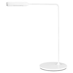 Lumina Flo Desk Lamp in Matte White by Foster+Partners