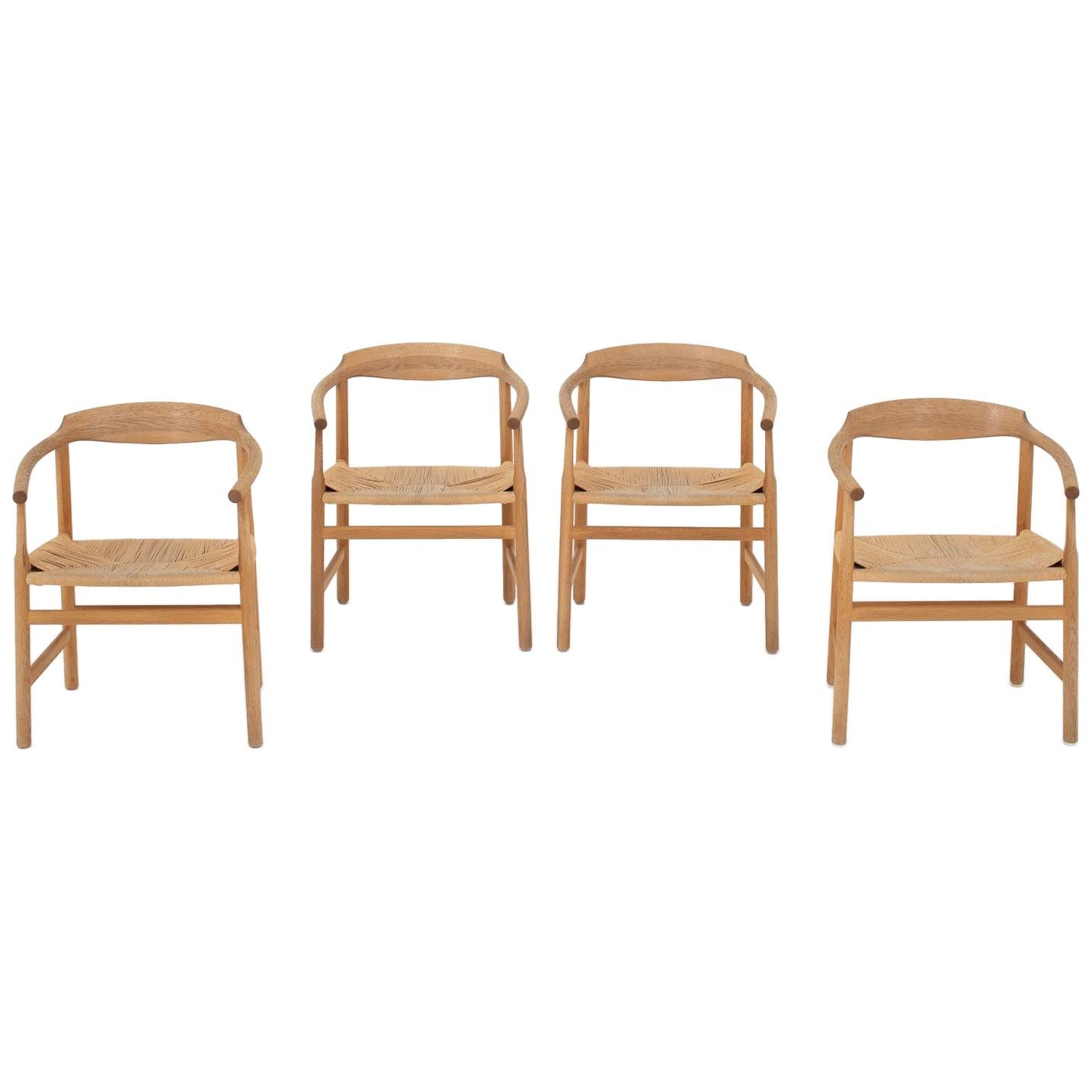 Set of Four Dining Chairs by Hans J. Wegner