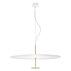 Lumina Dot Small Pendant Light in Brass by Foster+Partners