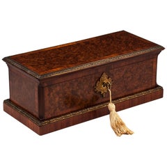 Antique Jewellery Glove Box by Peret, 19th Century