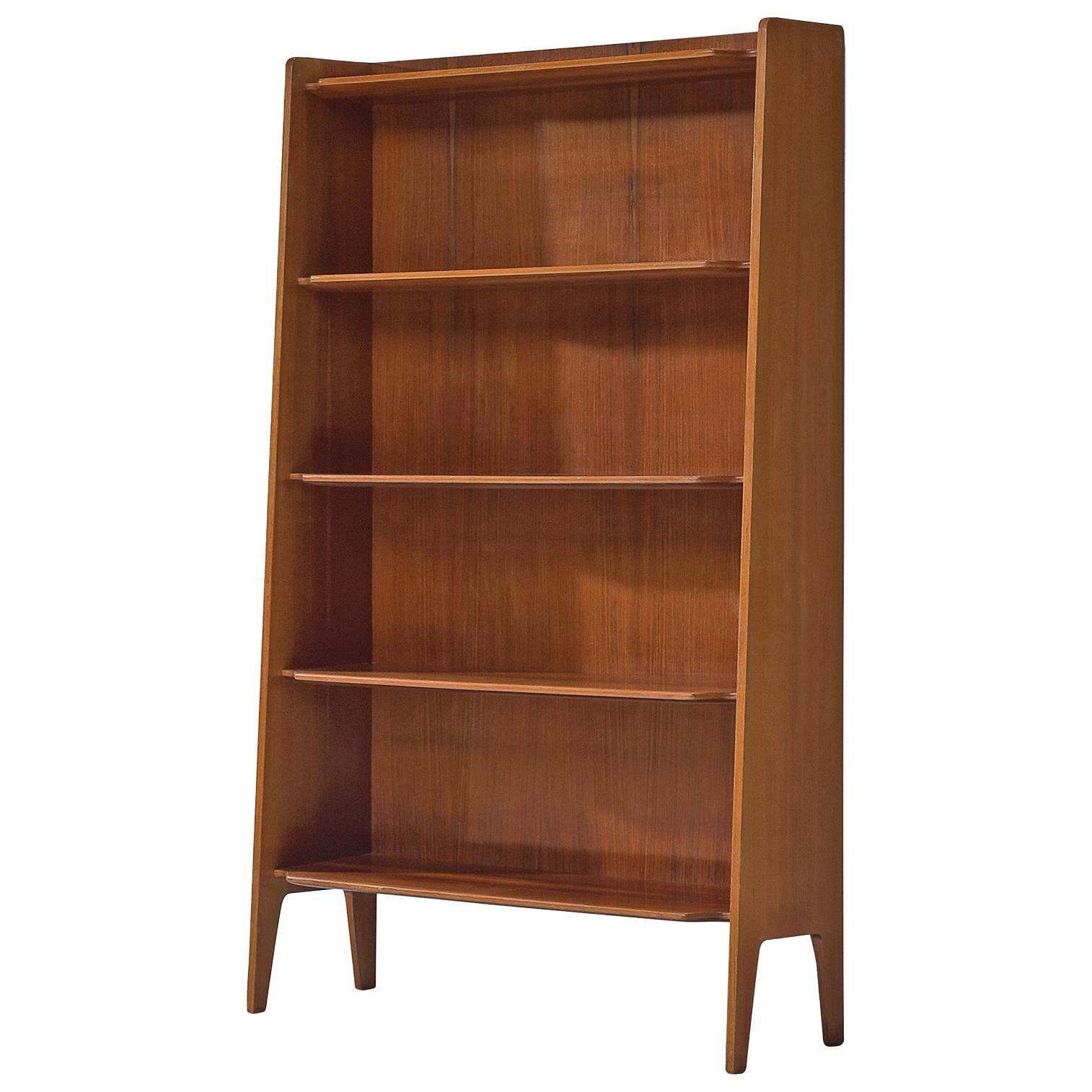 Teak Wood Bookcase at 1stdibs