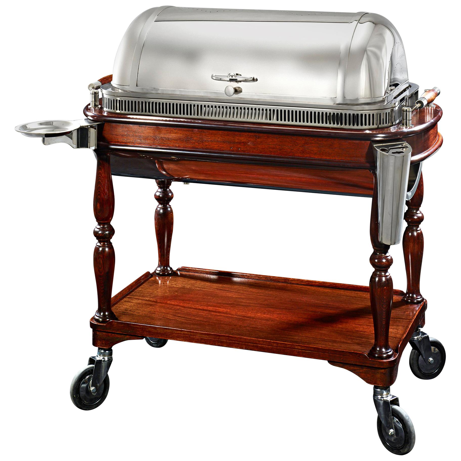 Christofle & Cie. Silver Meat Trolley
