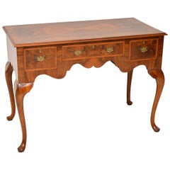 Antique Burr Walnut Desk or Writing Table