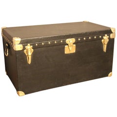 1920s Black Louis Vuitton Motoring Trunk