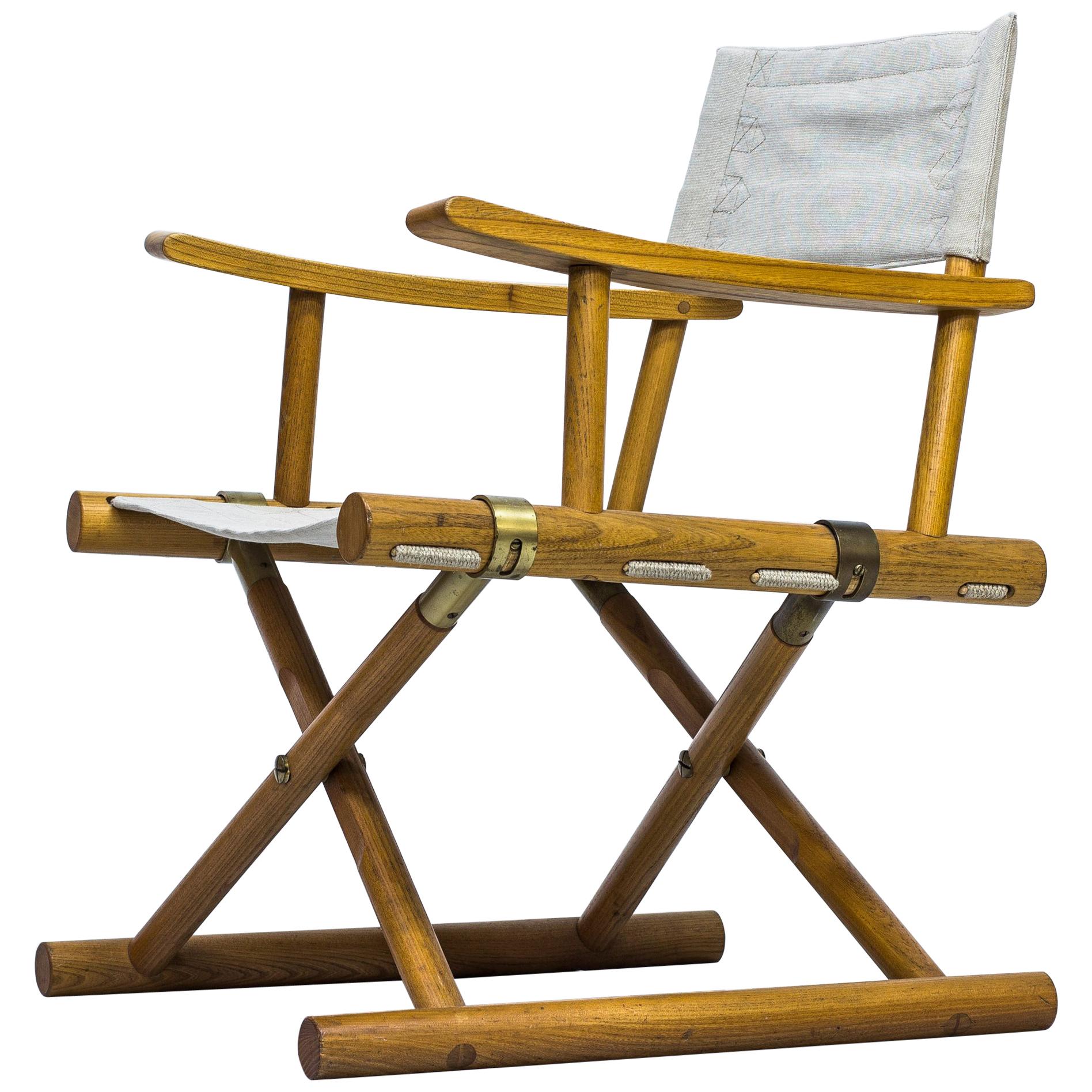 Rare Folding Chair by Sune Lindström for Nordiska Kompaniet