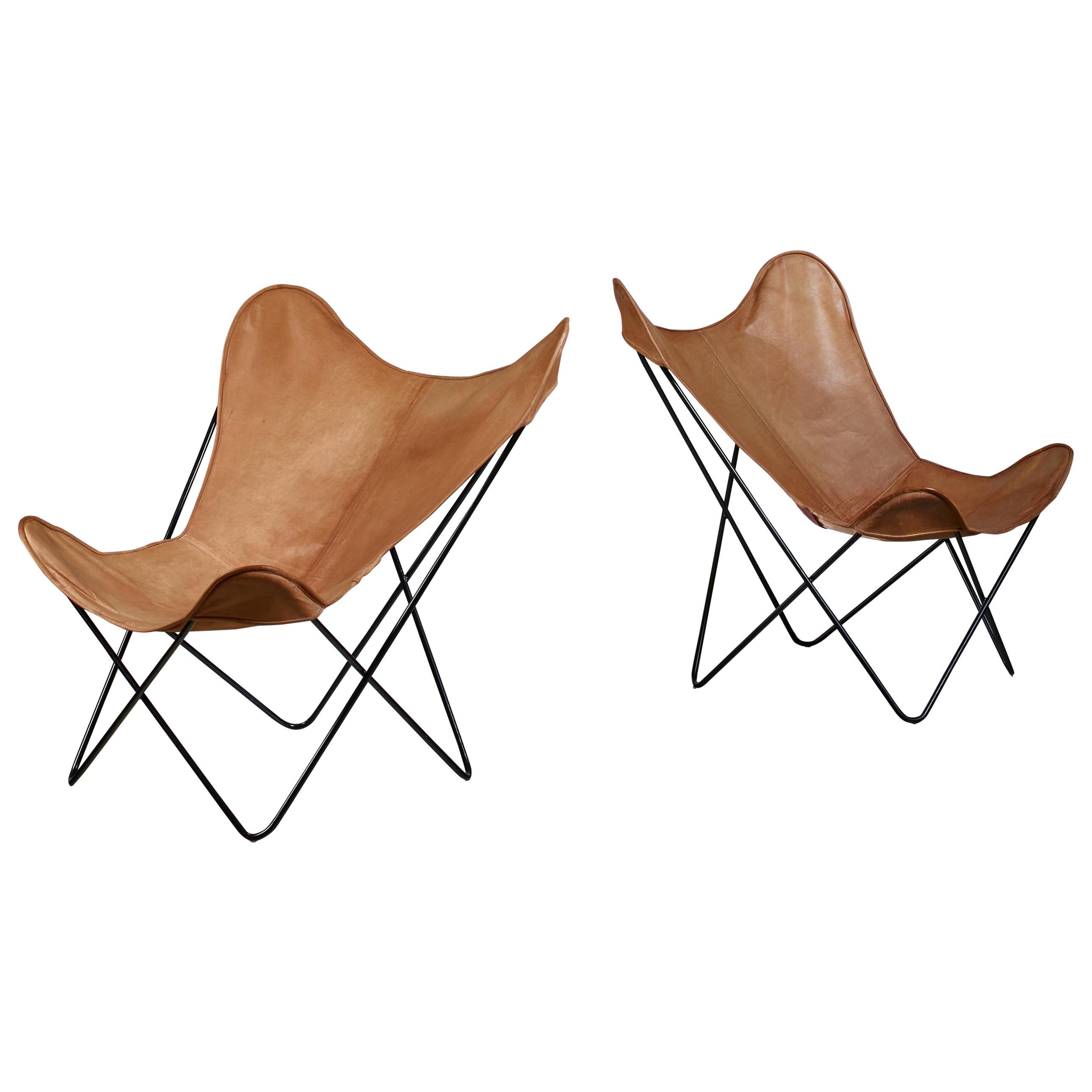 Pair of Knoll Butterfly Chairs