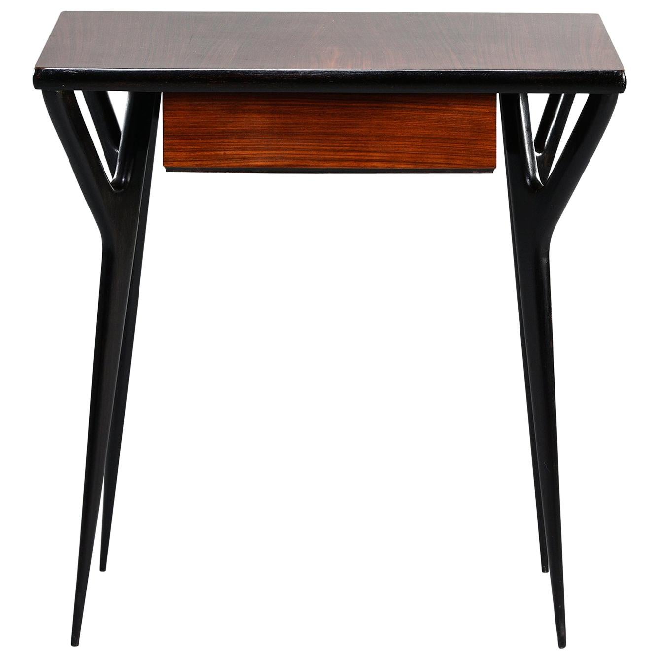 Small Midcentury Italian Desk or Writing Table