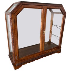 Early American Tabletop Wooden Display Case