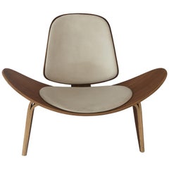 Chaise Shell de Hans Wegner